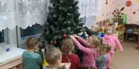 Подготовка к Новому году в группе "Солнышко"