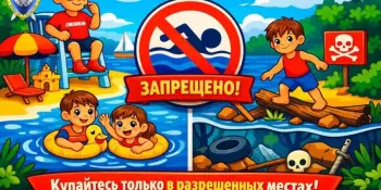 Купание в необорудованных водоемах – запрещено!